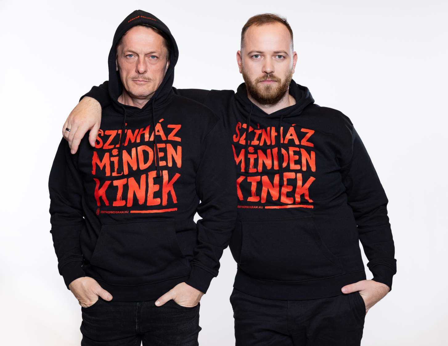 Színház mindenkinek kapucnis pulóver