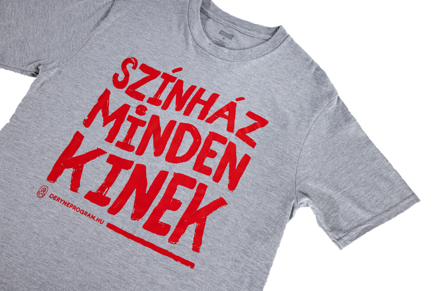 Színház mindenkinek szürke férfi póló